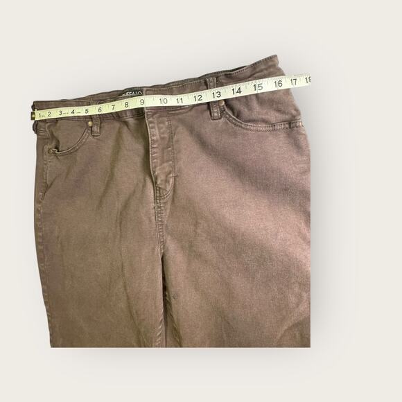 Buffalo‎ -Brown Casual Pants Straight Leg Relaxed Fit Everyday Trousers - Picture 5 of 9